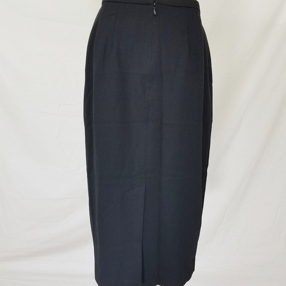 Bergamo Studio Skirt A-Line Black Size 6 - Picture 5 of 8